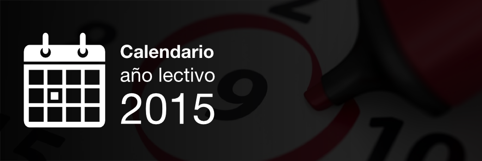 Calendario Año Lectivo 2015 – 2do semestre